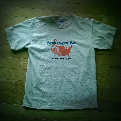 RollerCoasterTour.com shirt front